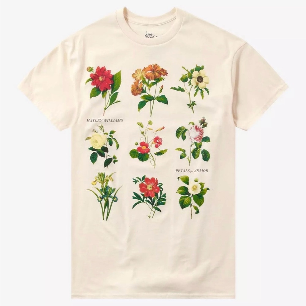 Hayley Williams Petals For Armor Flowers T-Shirt